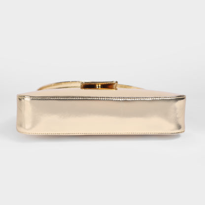 Metallic Gold IT GIRL Baguette