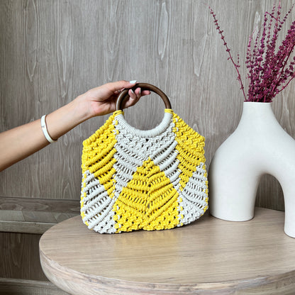 Sun-Kissed Crochet Beach Bag