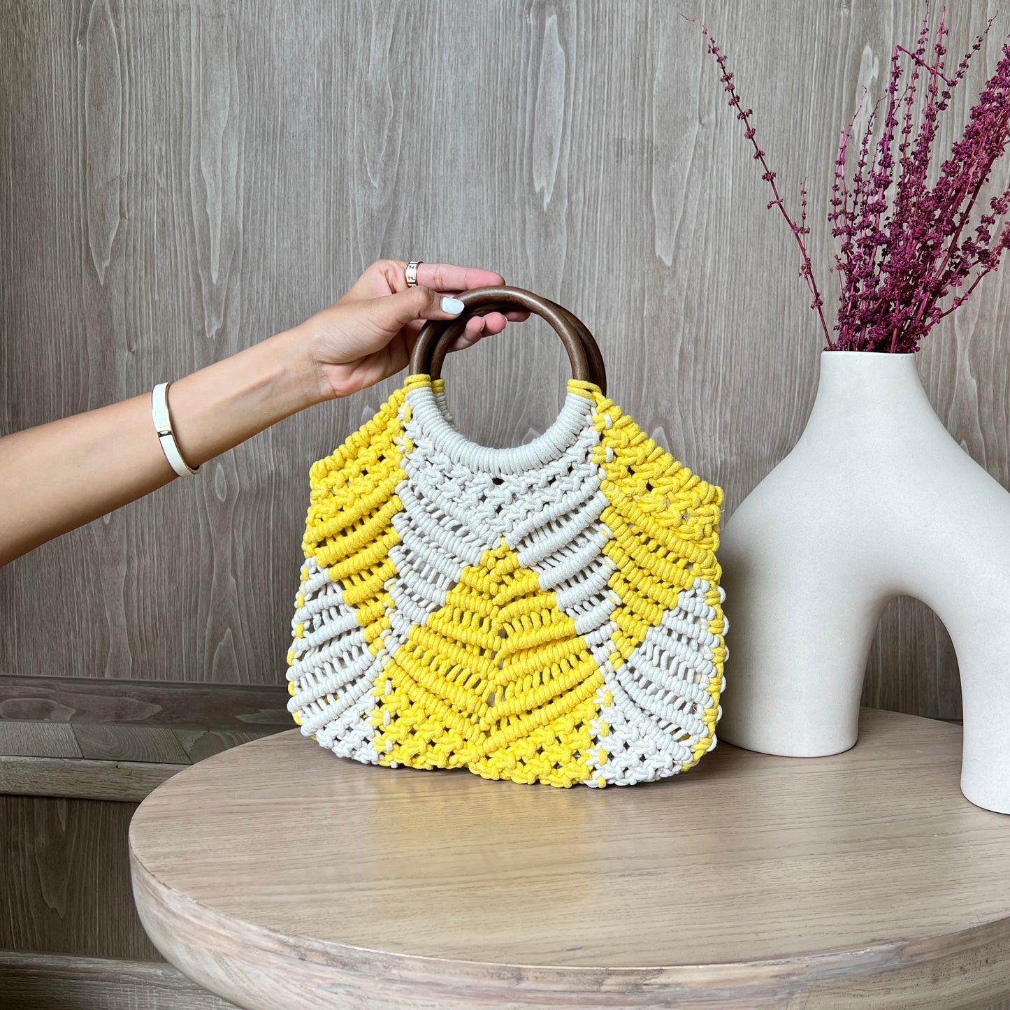 Sun-Kissed Crochet Beach Bag