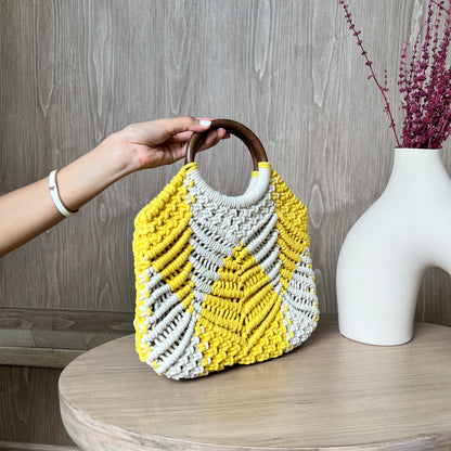 Sun-Kissed Crochet Beach Bag