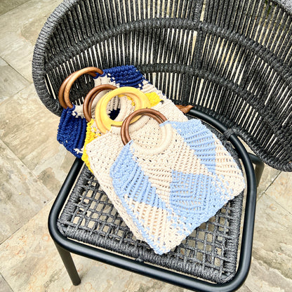 Sun-Kissed Crochet Beach Bag