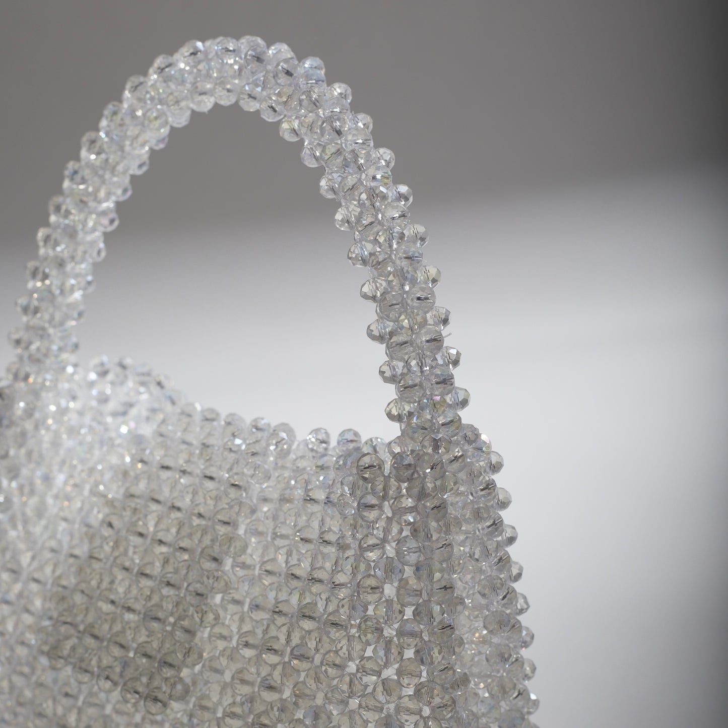 Clear ICON Crystal Handbag