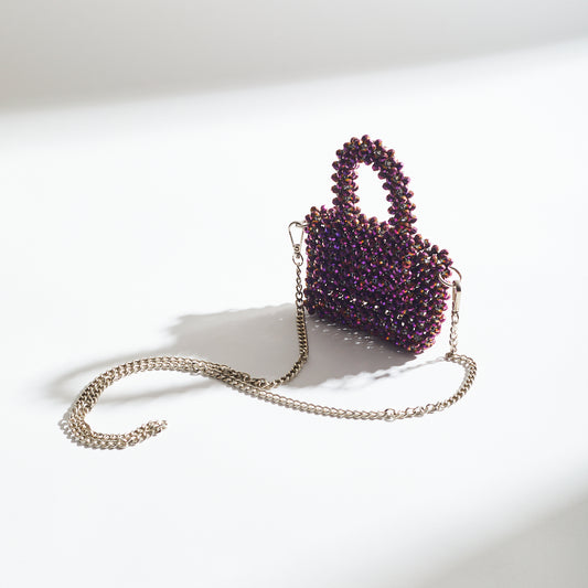 Chain Detailed Mini Baguette Bag – LVL99