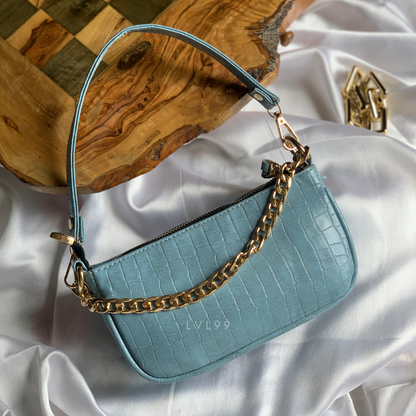 Chain Detail Mini Shoulder Bag